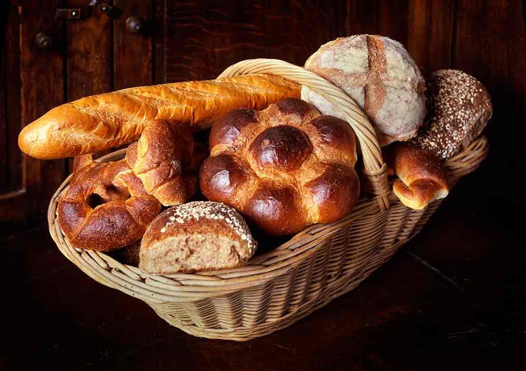 Bread, Hasslblad Camera and studio flash 