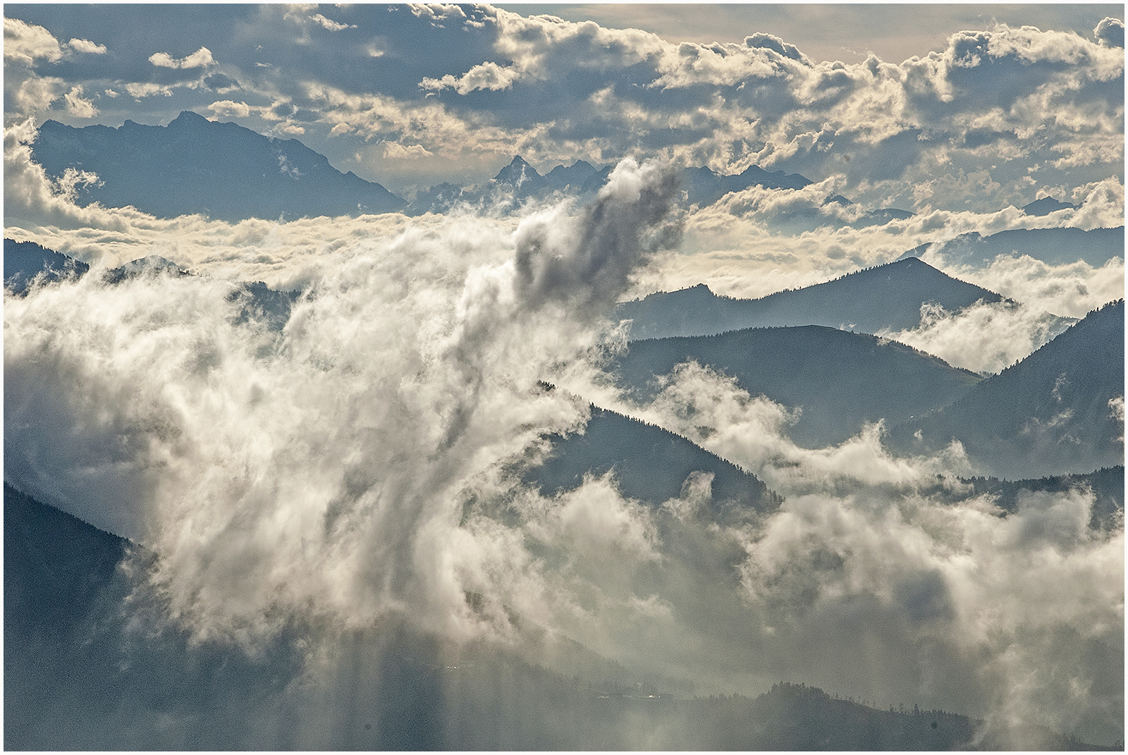 More clouds in Austria 