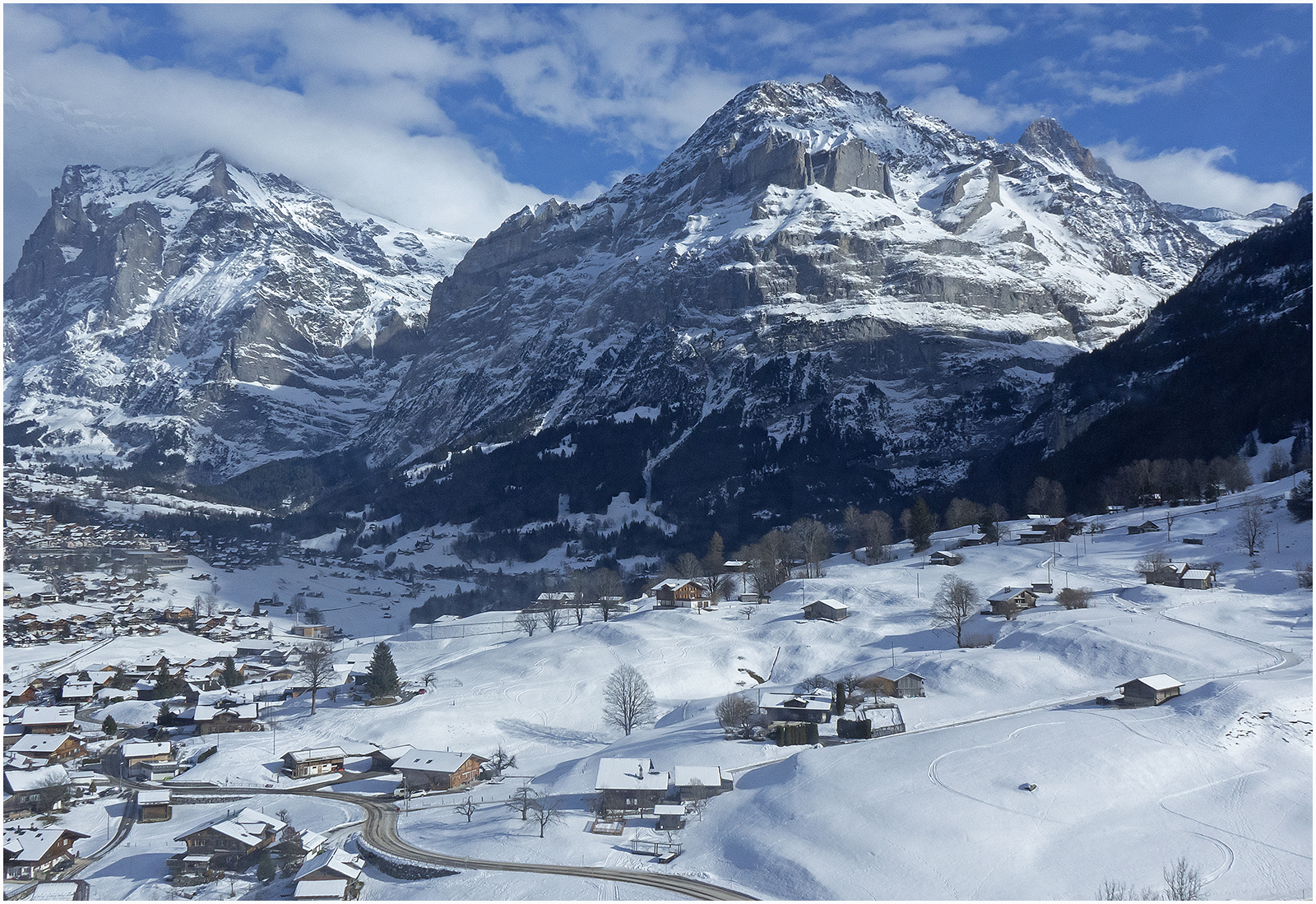 Grindelwald Switzerland Feb 2023 