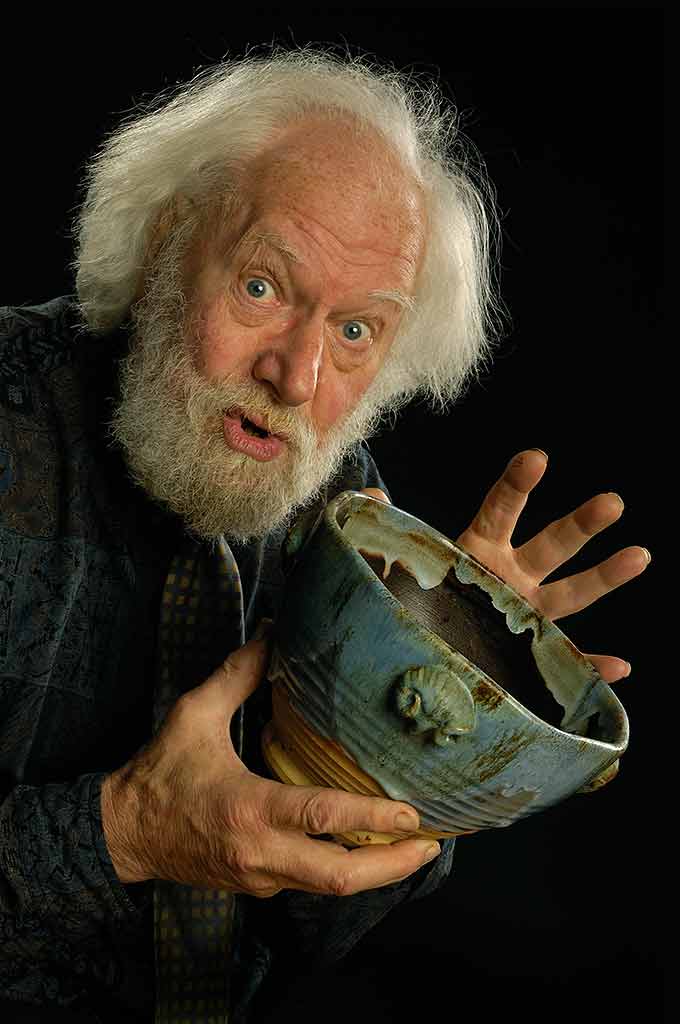 Dr Denis May, The Potter for one of my RPS Workshops 