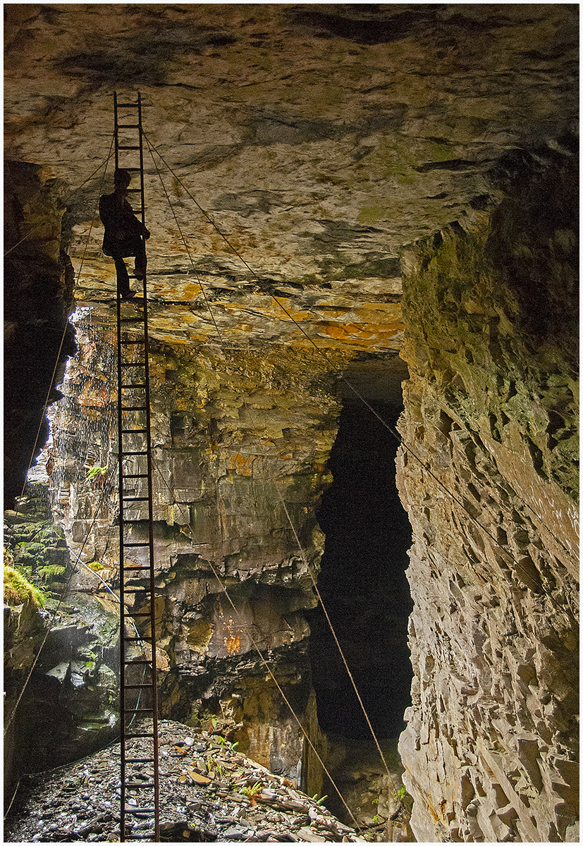 Old Slatre Mine Ffestiniog N Wales 